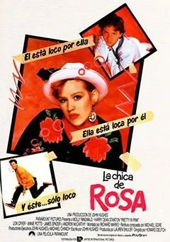 La chica de rosa